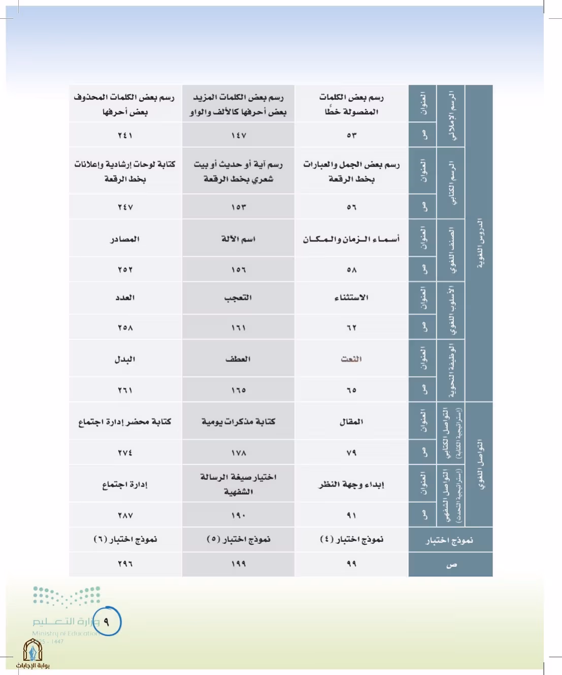 صفحة 9